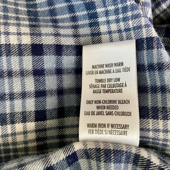 August Max Woman Plaid Long Sleeve Button Up Shirt Size 1X NEW - Picture 9 of 9